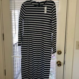 Jcrew mid calf dress